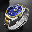 Relógio Lige Steel Man - Submariner