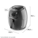 Air Fryer Electrolux 5l Grafite Family Efficient 1700W por Rita Lobo (EAF50)