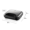 Sanduicheira Electrolux Efficient Inox Antiaderente (ESG20)