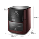 Air Fryer Oven Electrolux 12L Digital Vermelha Experience 1700W por Rita Lobo (EAF91)