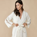 Roupão Feminino Com Renda Leda