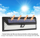 Refletor Solar 118 LEDs de Alta Potência, com Sensor de Movimento