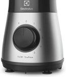 Liquidificador Electrolux inox jarra de vidro resistente capacidade 1,5L 5 velocidades função pulsar 700W EBS30 220v