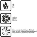 Jogo de 7 Panelas de Alumínio com Revestimento Interno de Antiaderente
