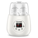 YouThink™ Aquecedor de Mamadeiras Digital Duplo 5 em 1 (110V)
