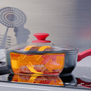 Panela Redstone com Tampa de Vidro 2,7L