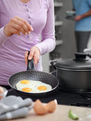 Jogo de 7 Panelas de Alumínio com Revestimento Interno de Antiaderente