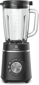 Liquidificador Electrolux inox preto jarra de vidro resistente capacidade 2L 3 receitas pre-programadas função pulsar 1200W BLP70 127v