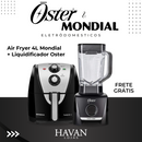 Super Kit Culinário: Airfryer 4L Mondial + Liquidificador Oster