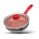 Panela Redstone com Tampa de Vidro 2,7L