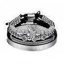 TheKing Conjunto 4 Pulseiras Masculinas