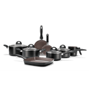 Jogo de Panelas Antiaderente Ceramic Life Smart Plus 8 peças