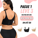 Sutiã Premium Confort Mais | PAGUE 1 LEVE 3 GRÁTIS + FRETE GRÁTIS