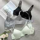 Kit com 5 sutiãs 90% algodão fecho 3 Aros  super confortável