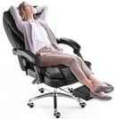 Cadeira Presidente Com Apoio de Pernas