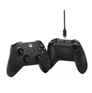 Controle Joystick Sem Fio X Series X + USB-C Cable - Carbon Black - Lojas Nitrin
