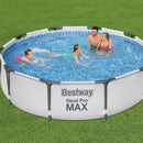 Piscina Estrutural 4.678L + Bomba Filtro 110V + Capa - Lojas Nitrin